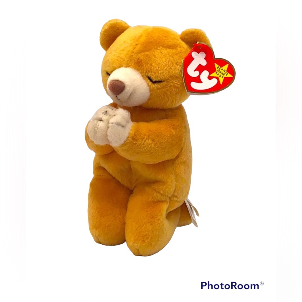 💚 1999 TY “Hope” Beanie Baby Bear - NWT
